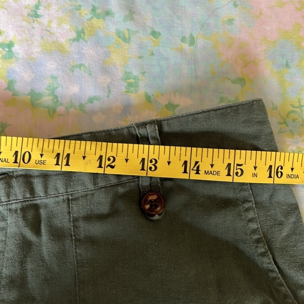 Patagonia |‎ Olive Green W's Island Hemp 5" Shorts Hiking Outdoors Active Size 8 - Picture 9 of 11